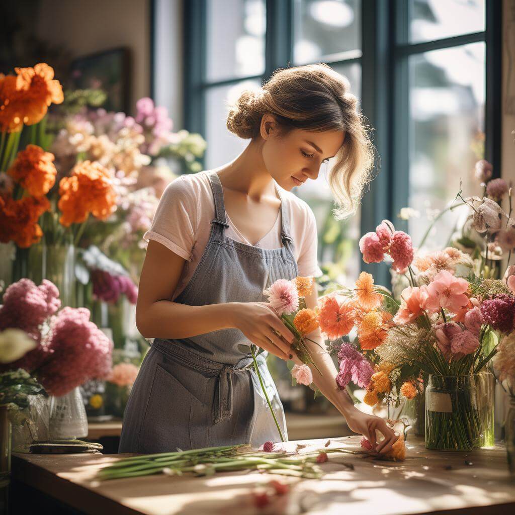 Caring for flowers