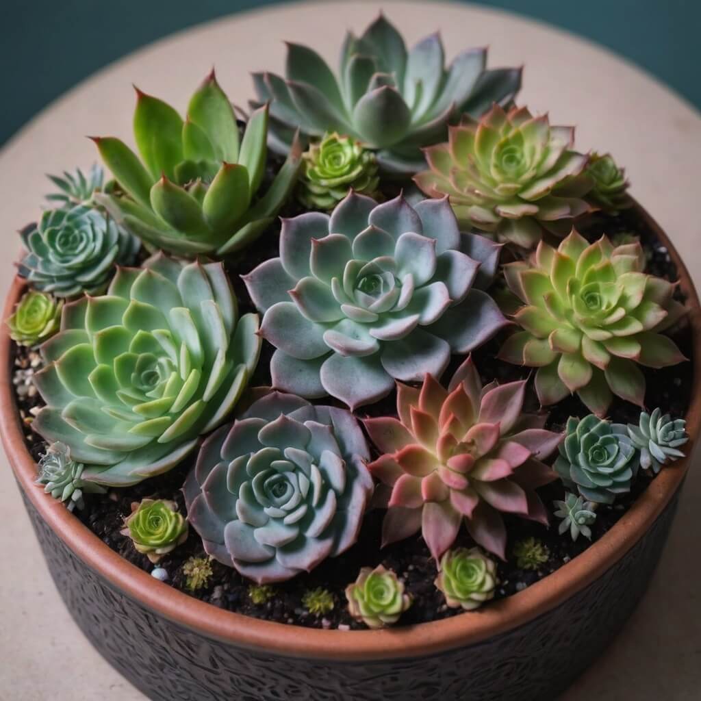 Succulent Garden Arrangement